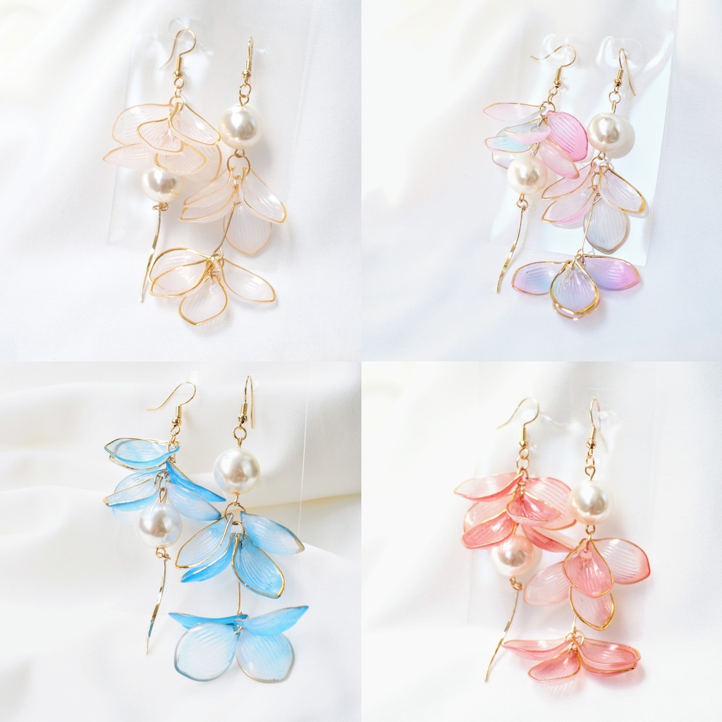 vltイメージ花びらイヤーアクセサリー