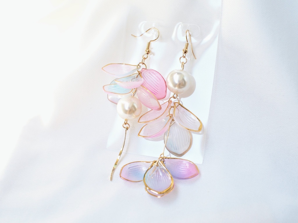 vltイメージ花びらイヤーアクセサリー