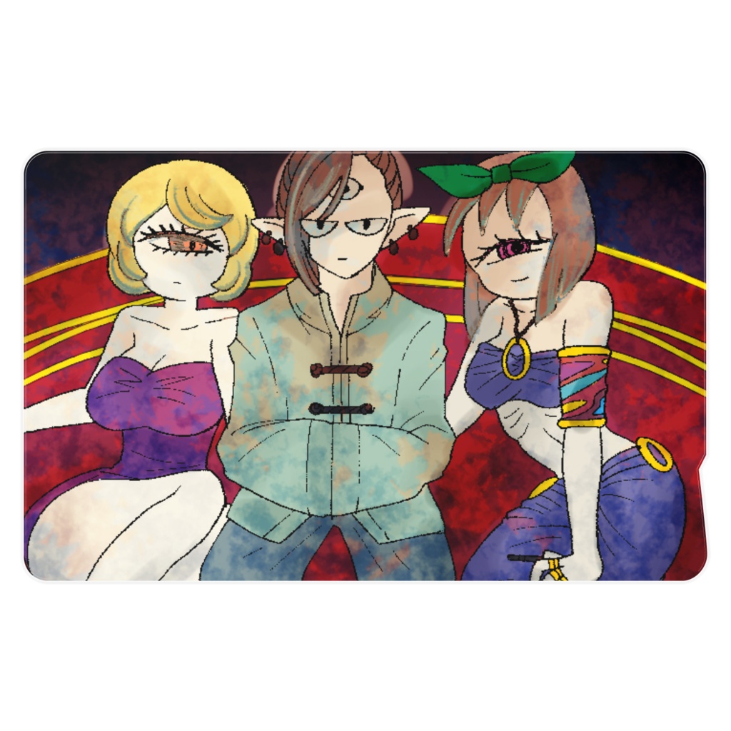 古参組ICステッカー