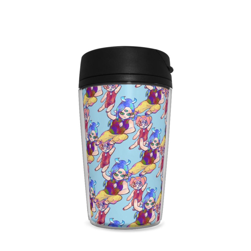 百目とシーピンのタンブラー