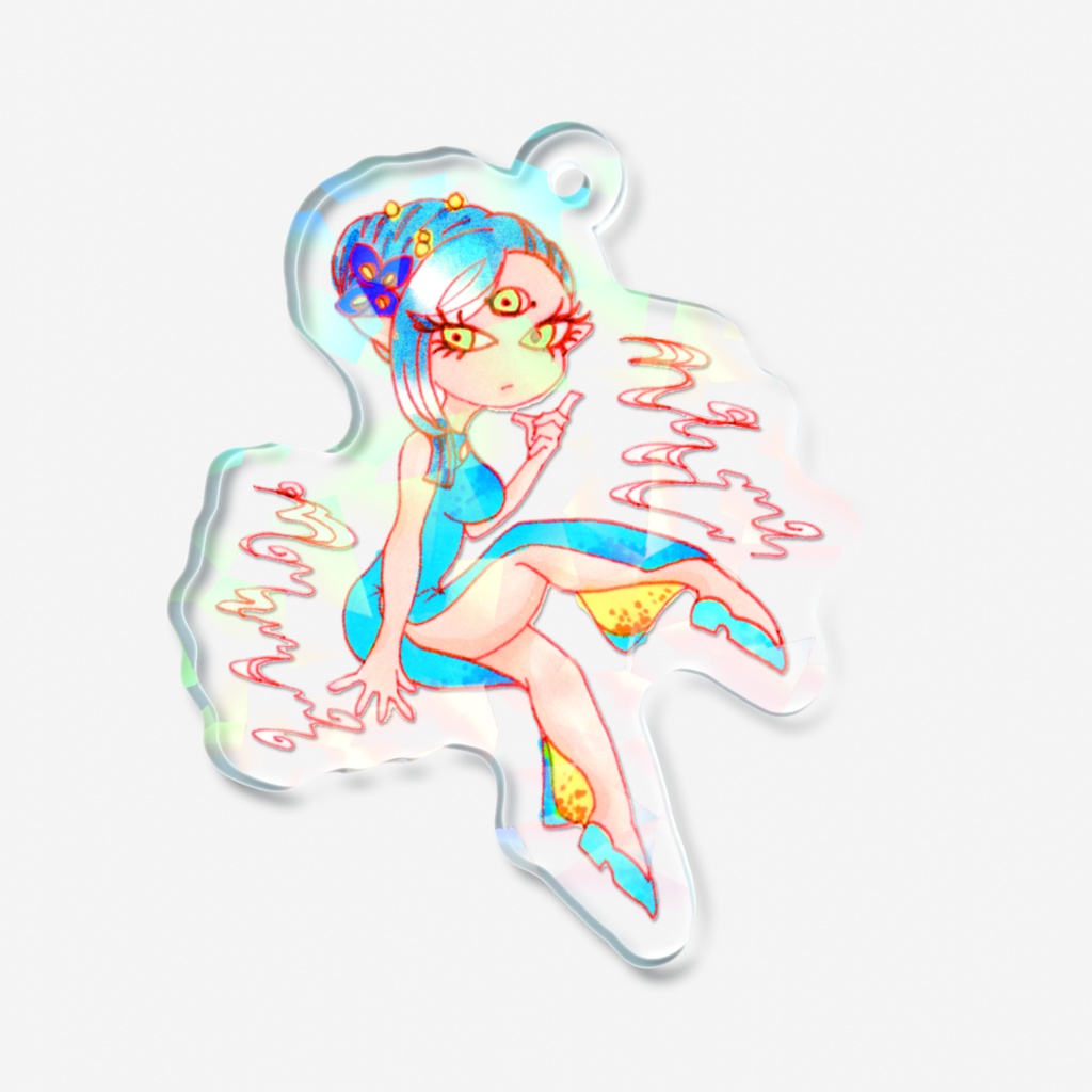 百目さんキーホルダー