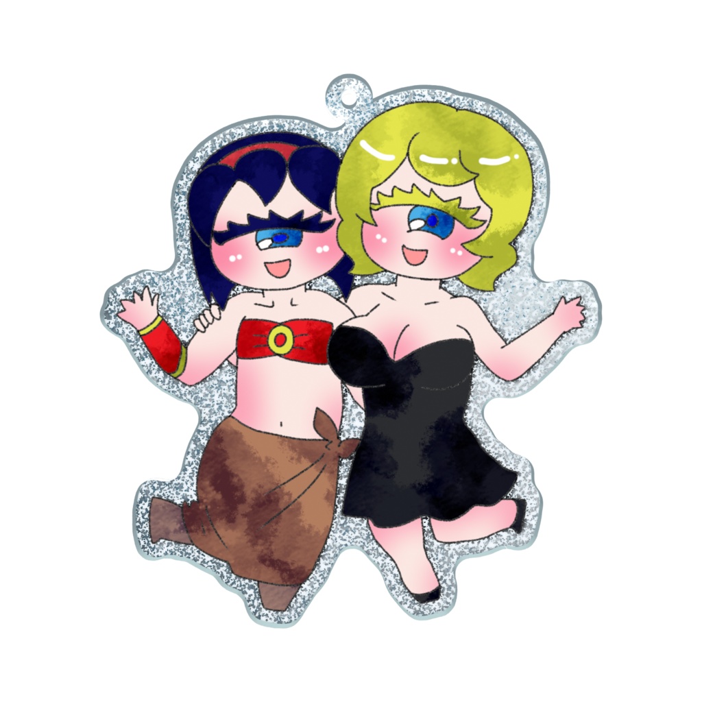 単眼双子のキーホルダー