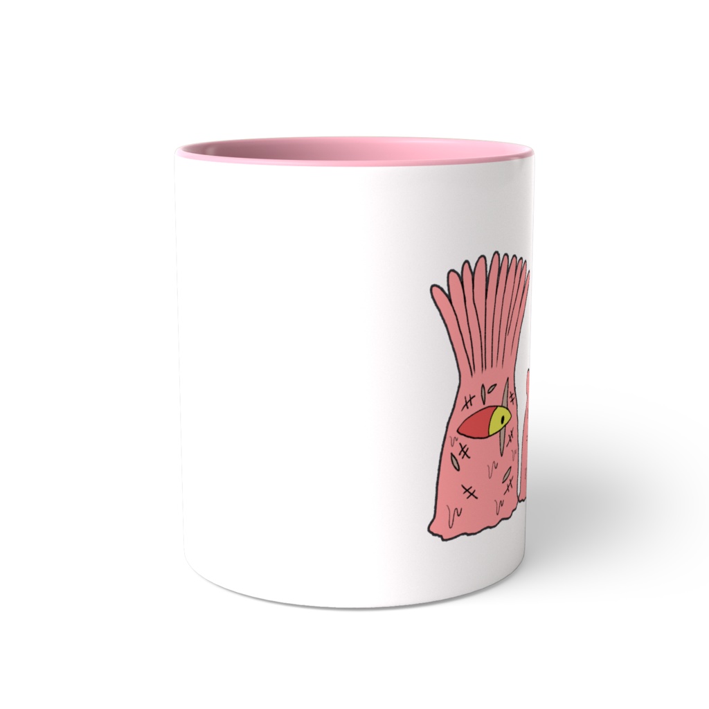 カブくんとチメくんのラブラブマグカップ