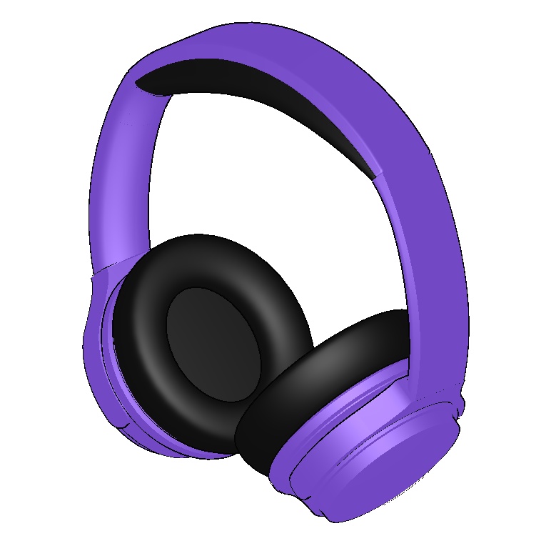 シンプルなヘッドホン Simple Headphones