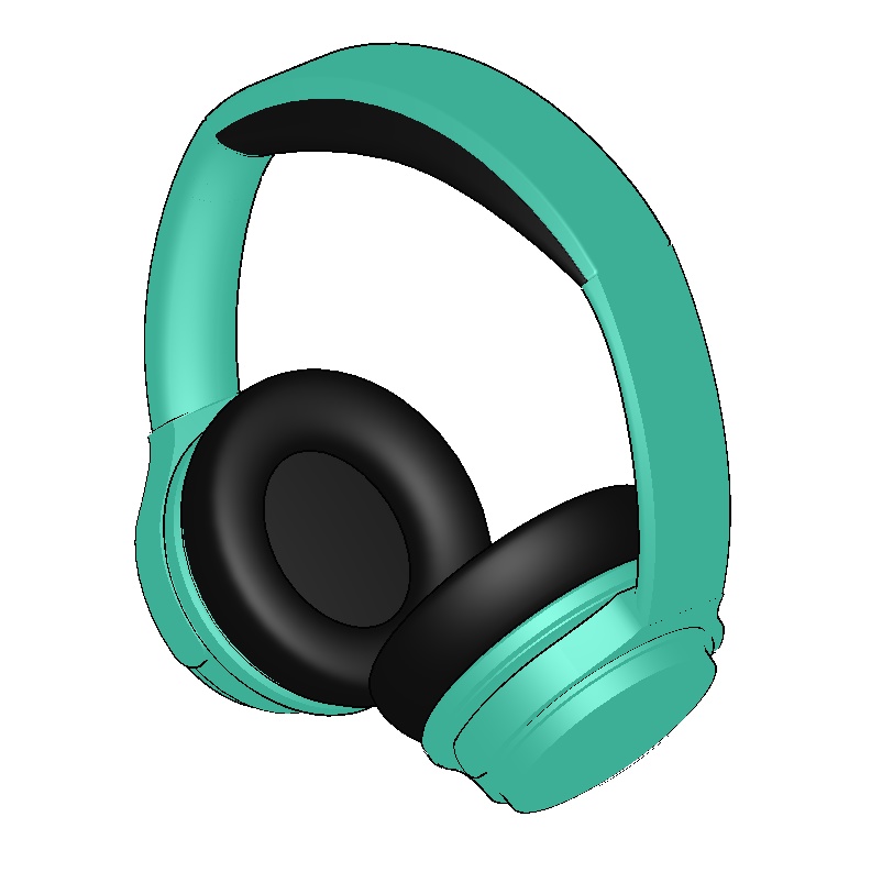 シンプルなヘッドホン Simple Headphones