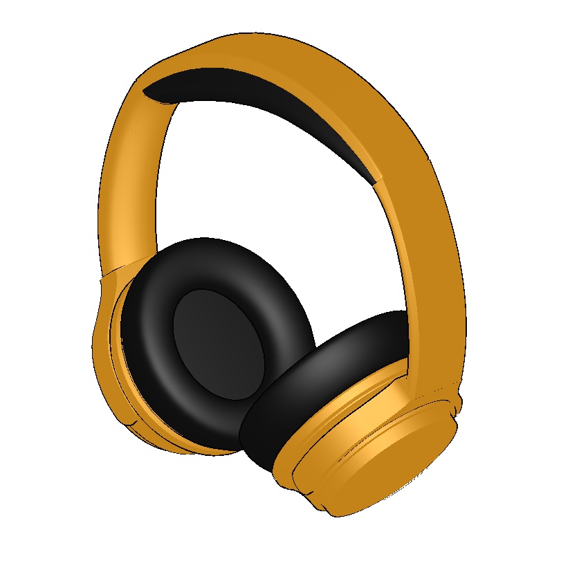 シンプルなヘッドホン Simple Headphones