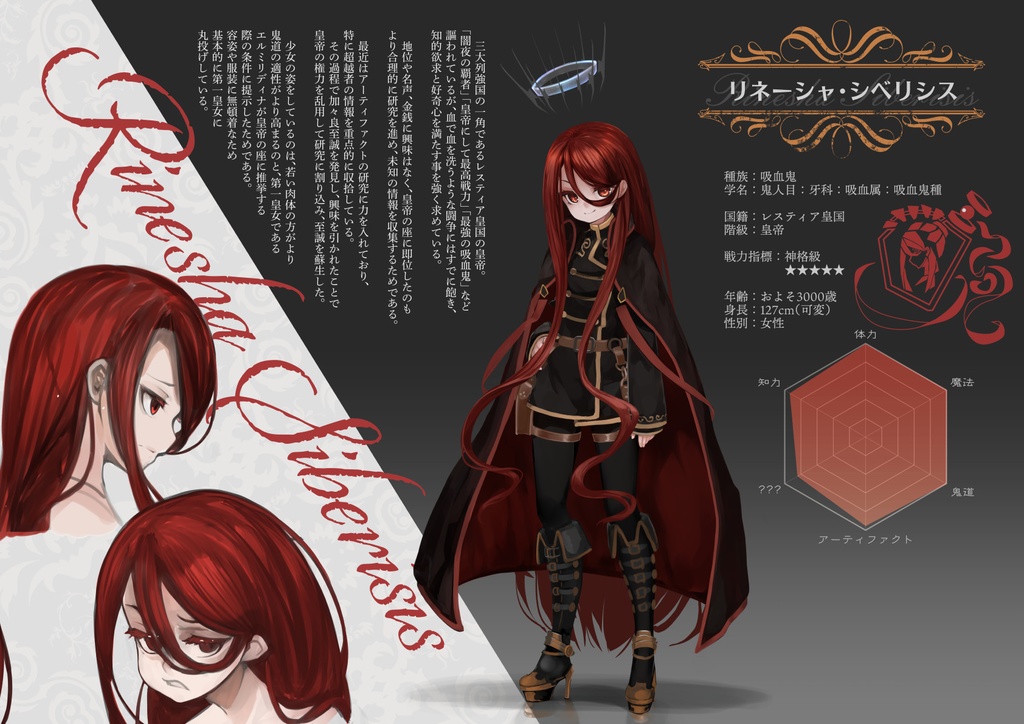 好奇心は吸血鬼をも殺す「公式設定資料集」Artifact-001-A