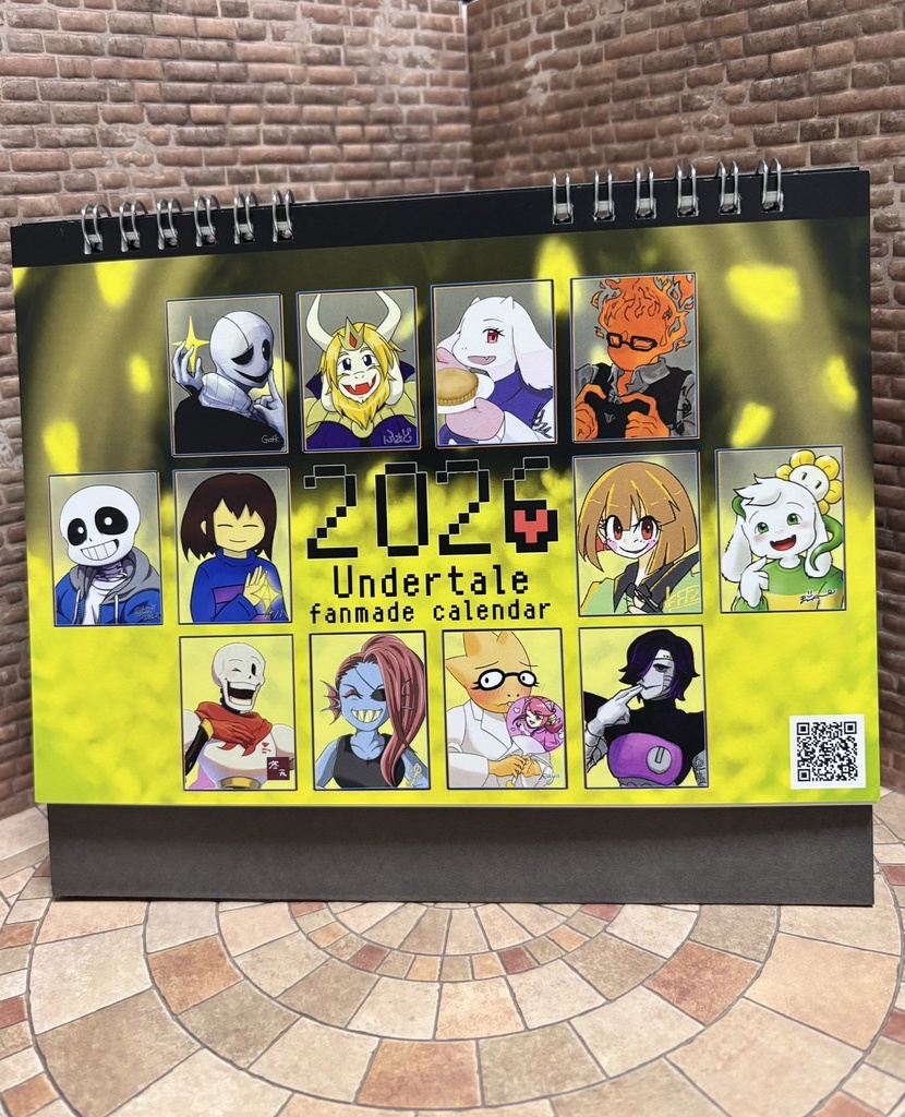 UNDERTALE【非公式】卓上カレンダー
