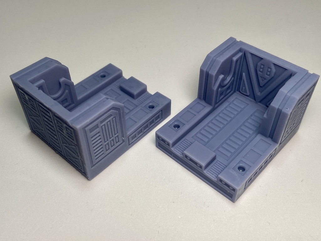 輸送コンテナ大(ロボ2体用)デッキセット