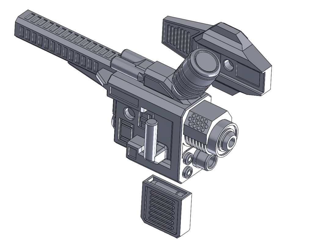 武器セット① 3mm軸 1/60サイズ