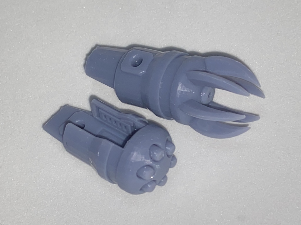武器セット① 3mm軸 1/60サイズ