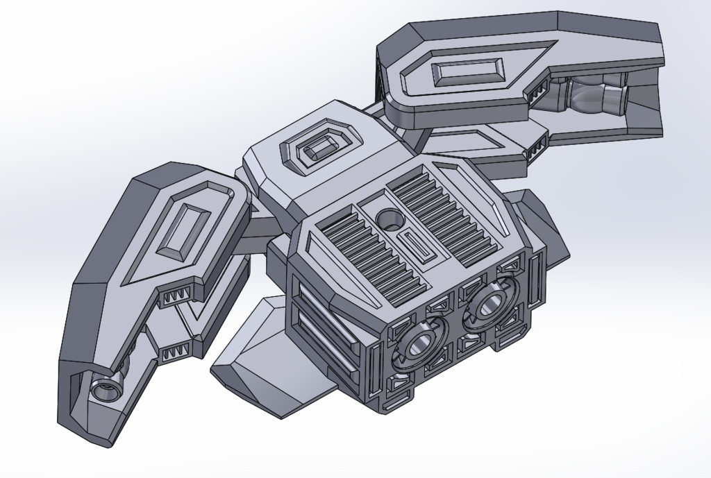 パラシュートパック　コンテナシステム対応