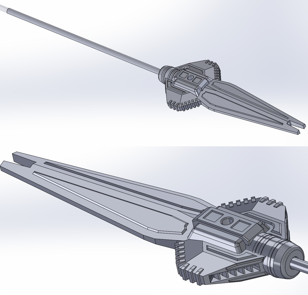 武器セット③ 3mm軸 1/60サイズ