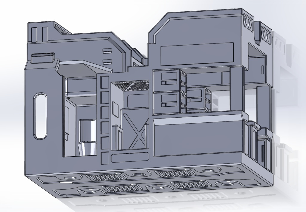 基地休憩スペース 1/60サイズ(受注生産)