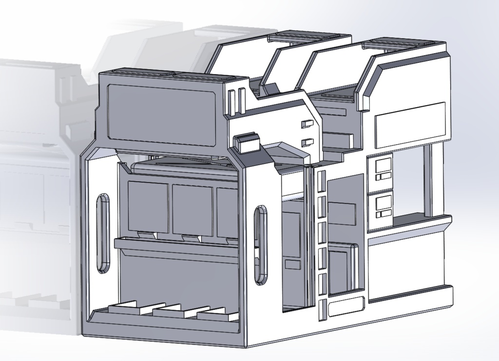 基地休憩スペース 1/60サイズ(受注生産)