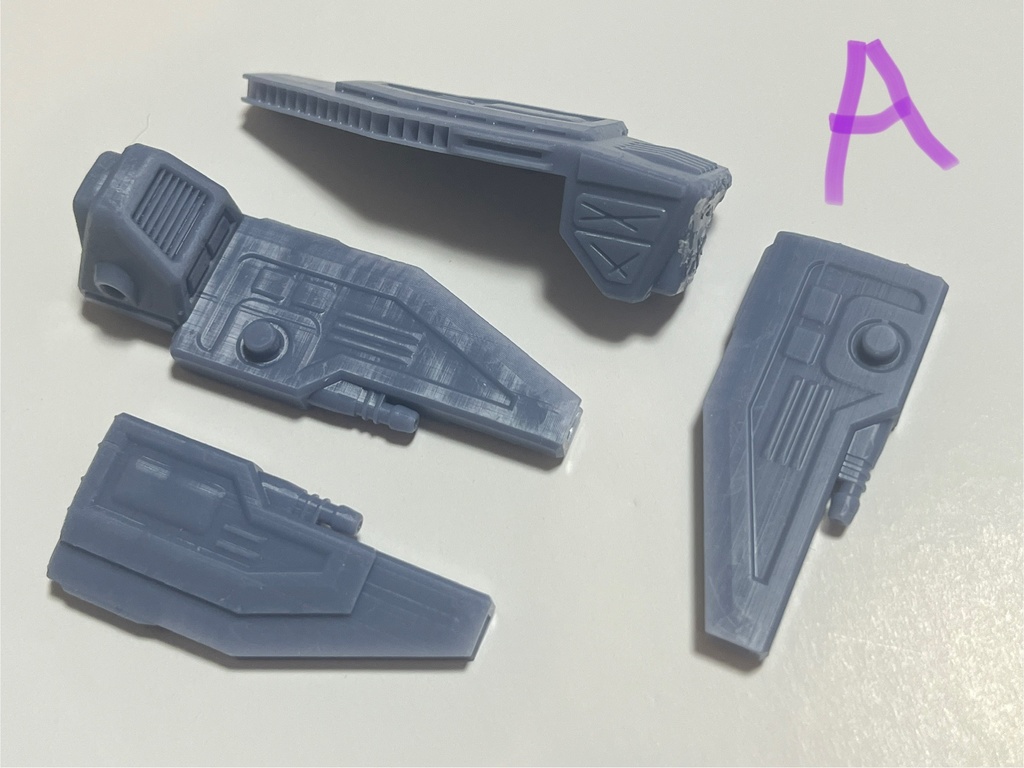 降下作戦用武器セット② A,B,C,D