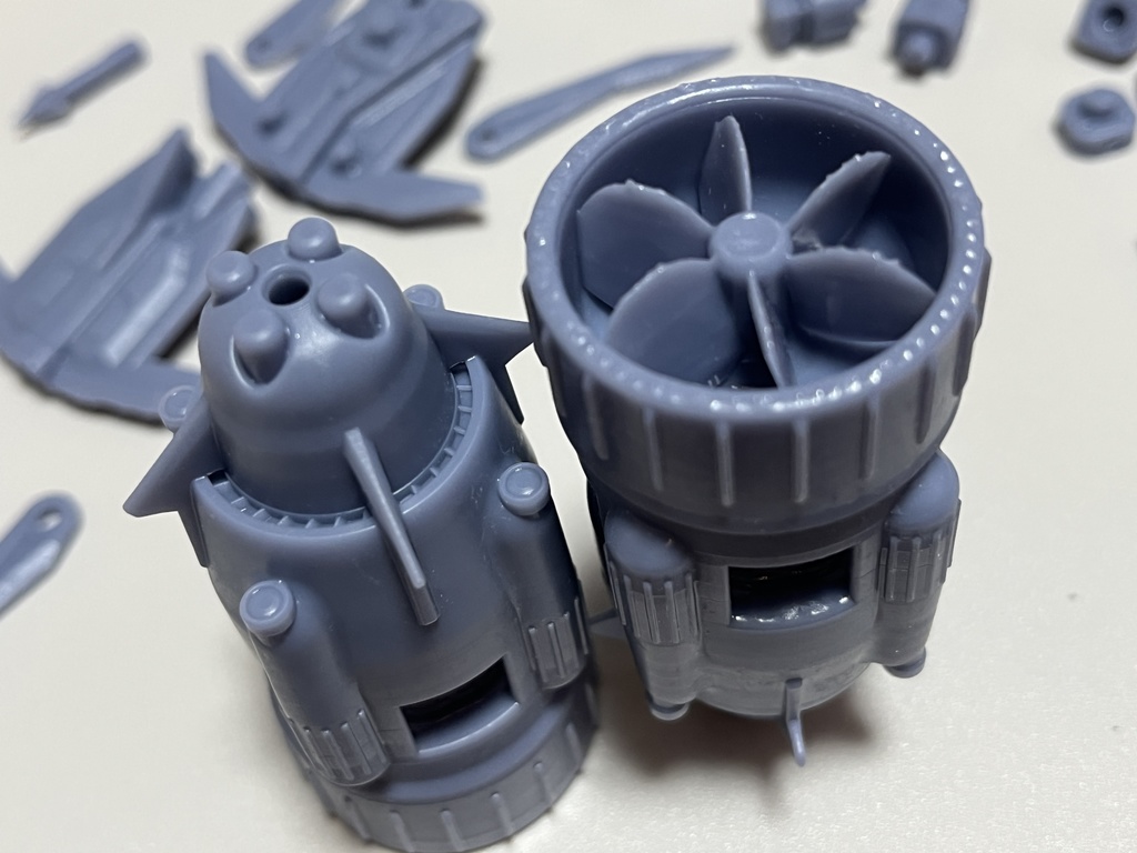 水中用の支援メカ