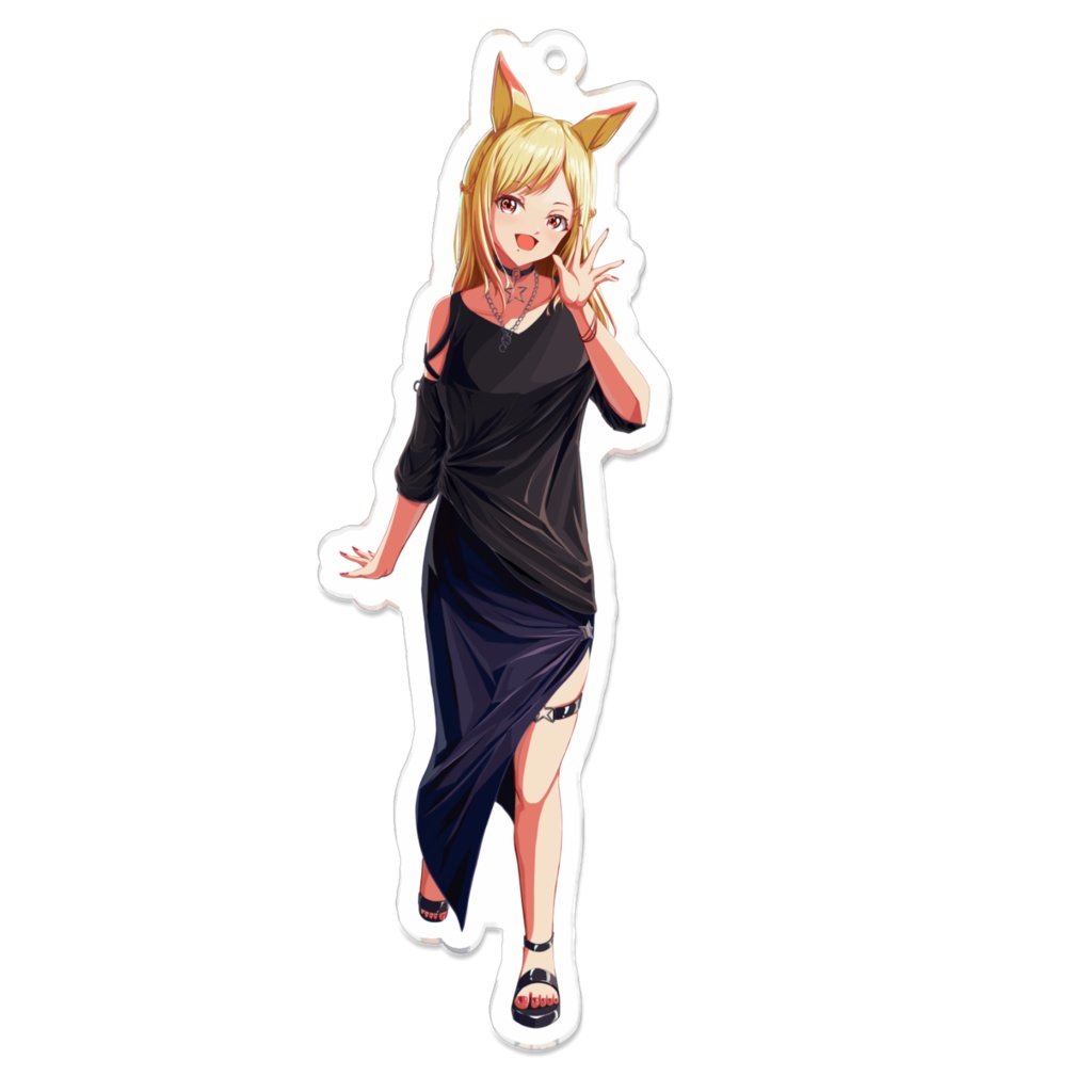 うさちー2nd aniversaryアクリルキーホルダー