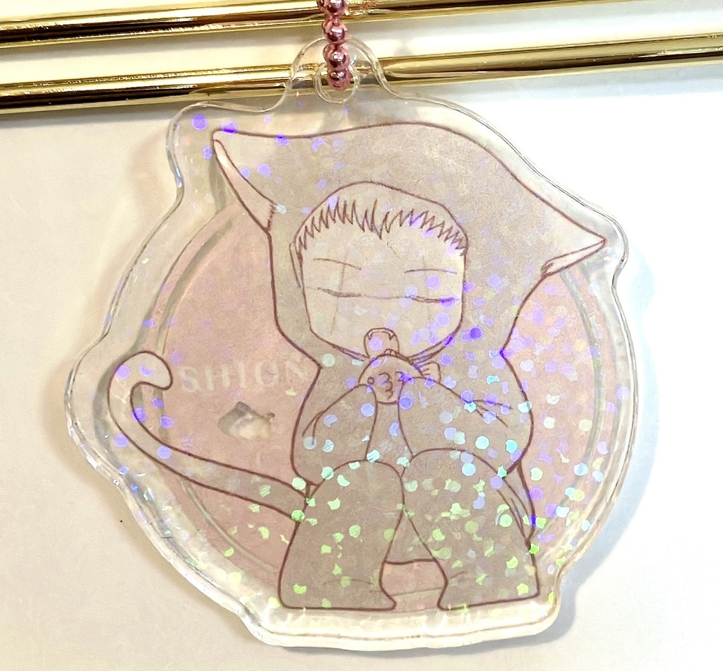 士遠ねこアクキー