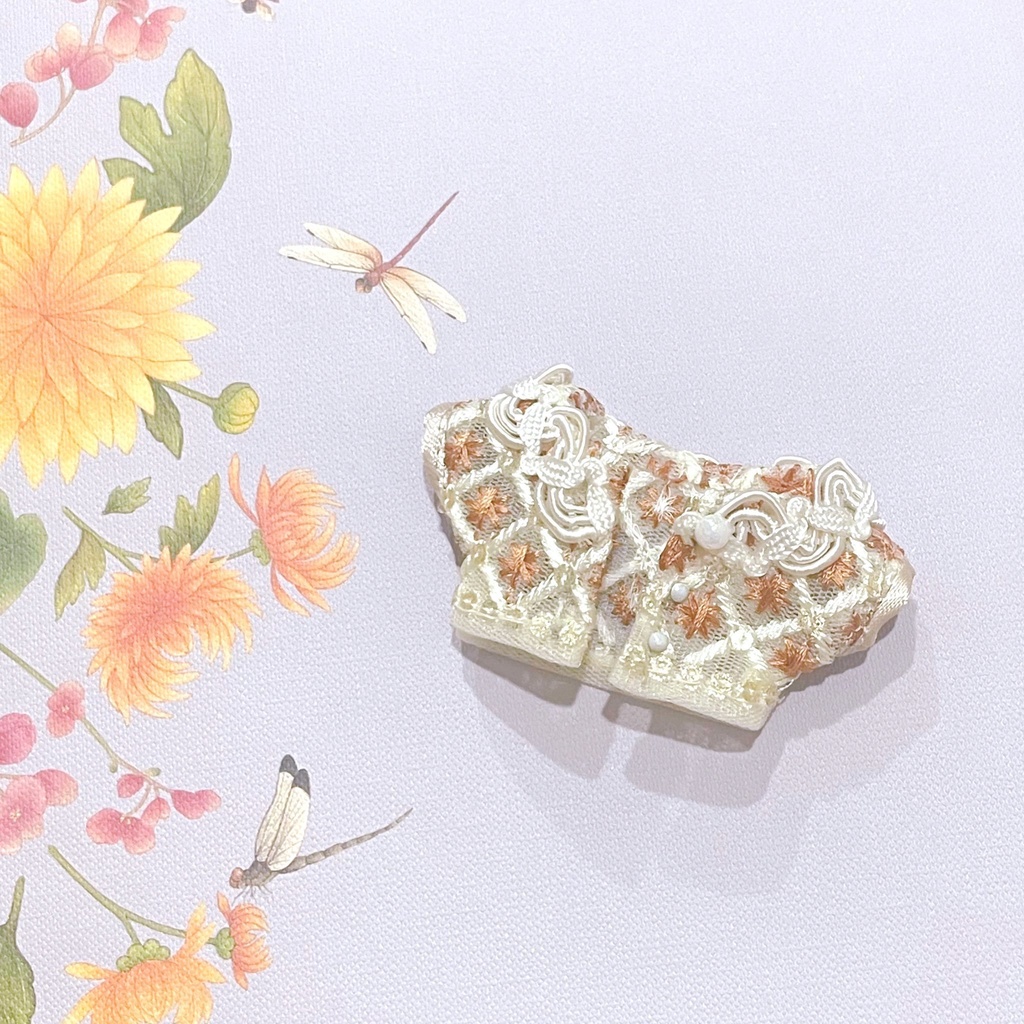 Embroidery lace jacket🌼
