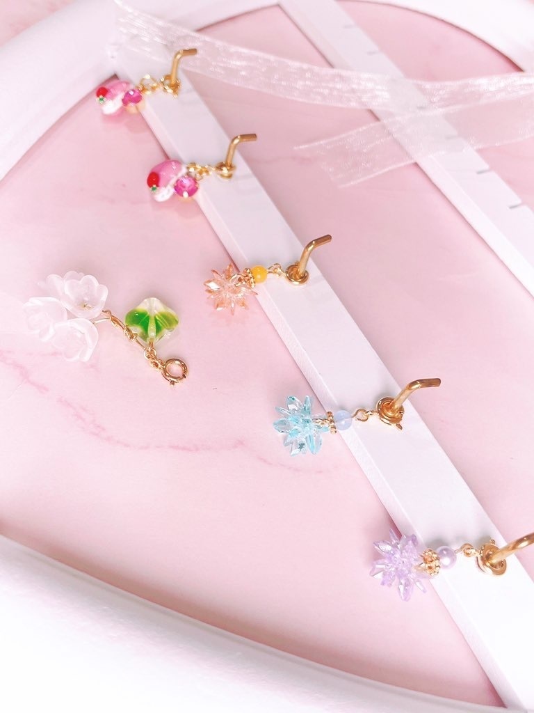 ぬい用ピアス 新作✨️
