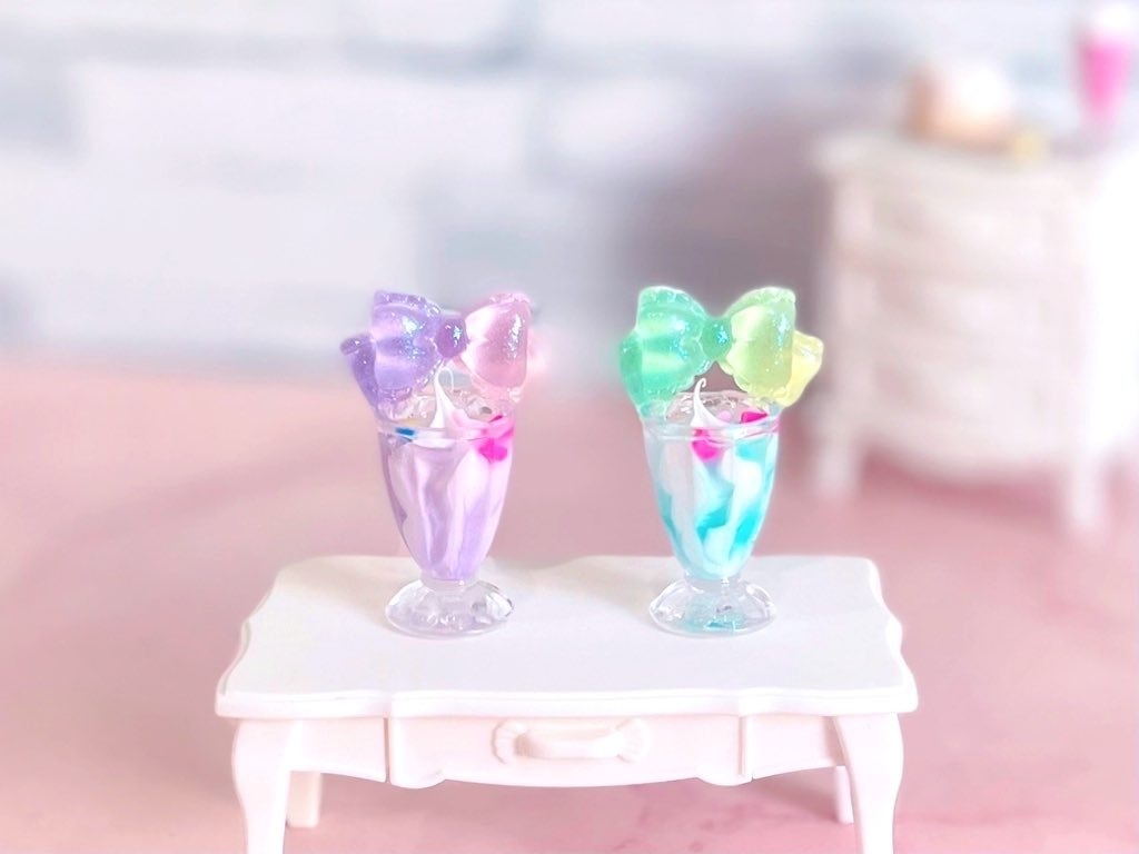 🍬ゆめかわカフェのミニサンデー🍬