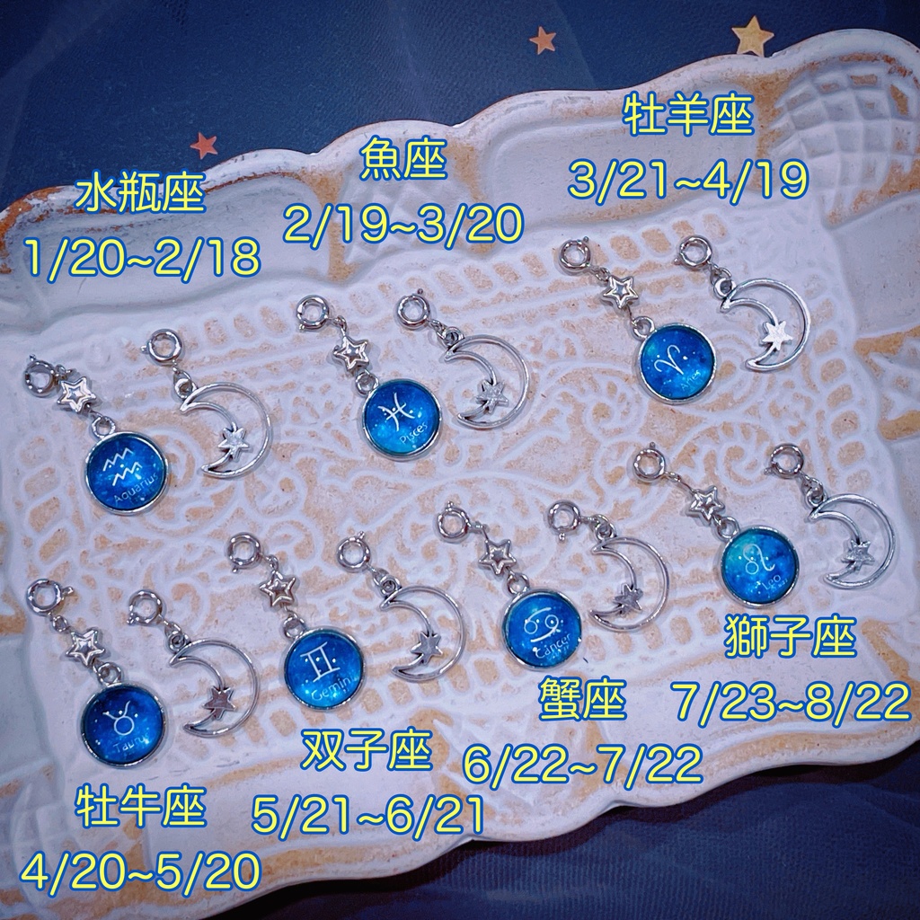 A⃰s⃰t⃰r⃰o⃰l⃰o⃰g⃰y⃰ピアス🌃