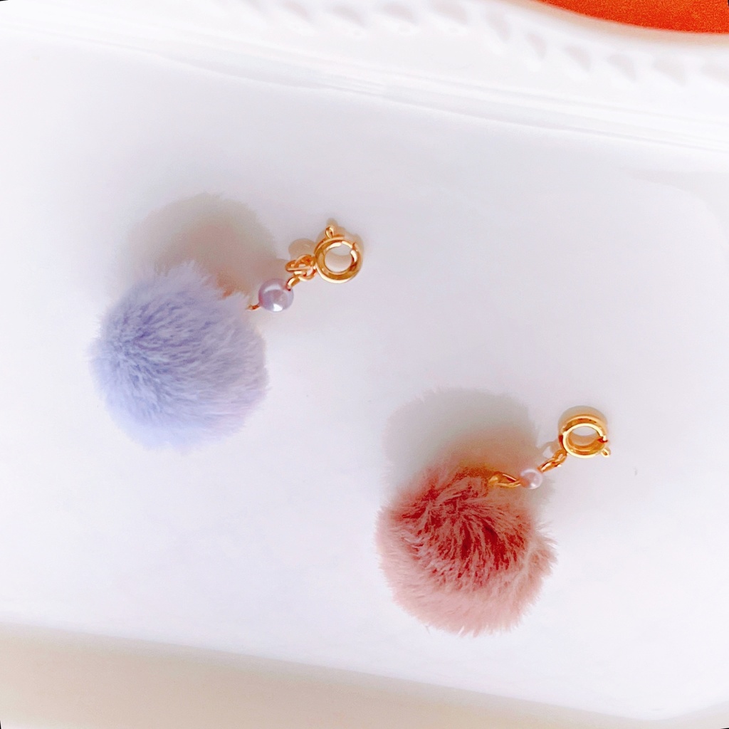 ふわモコピアス🐇♡
