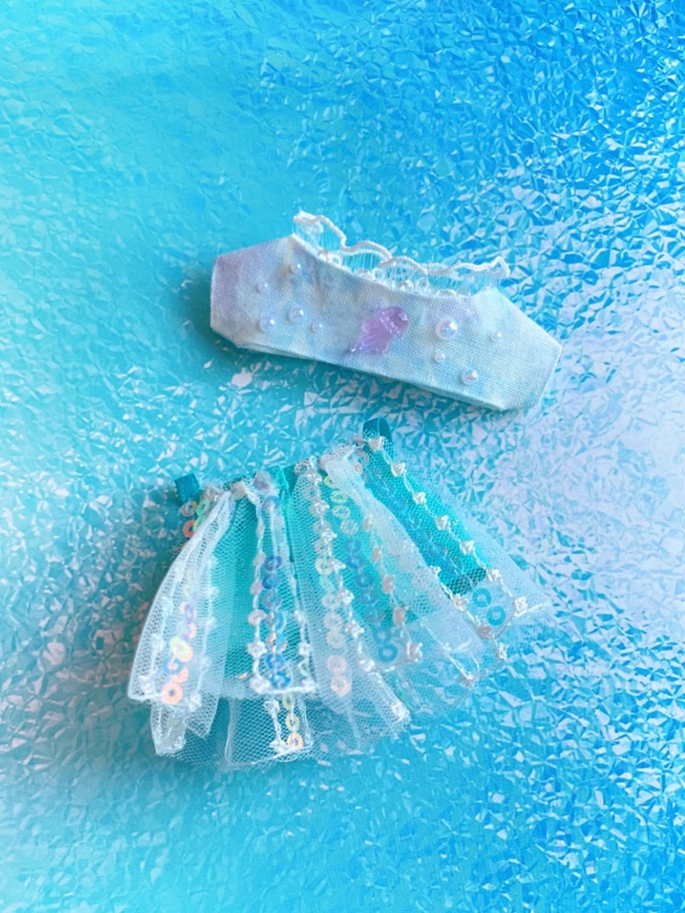 クラゲのワンピース🪼🫧