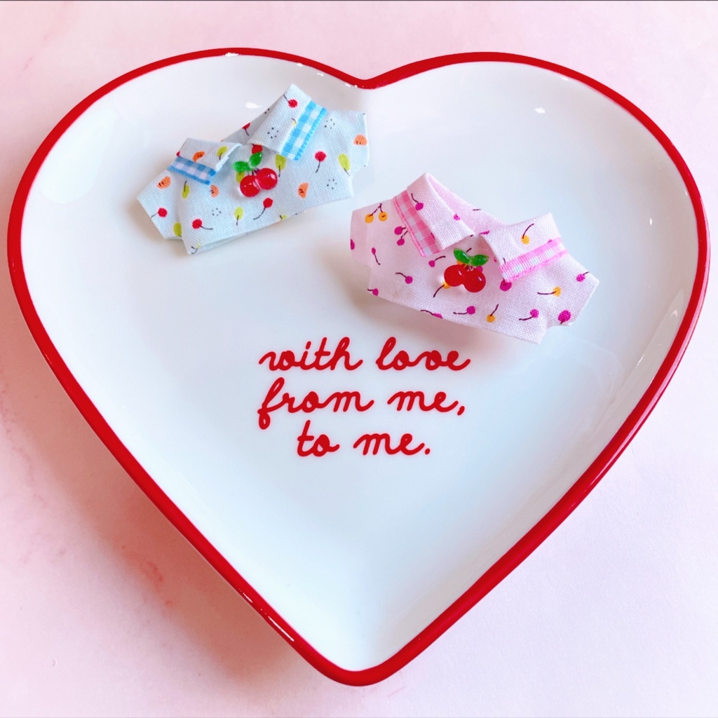 さくらんぼのシャツセット🍒