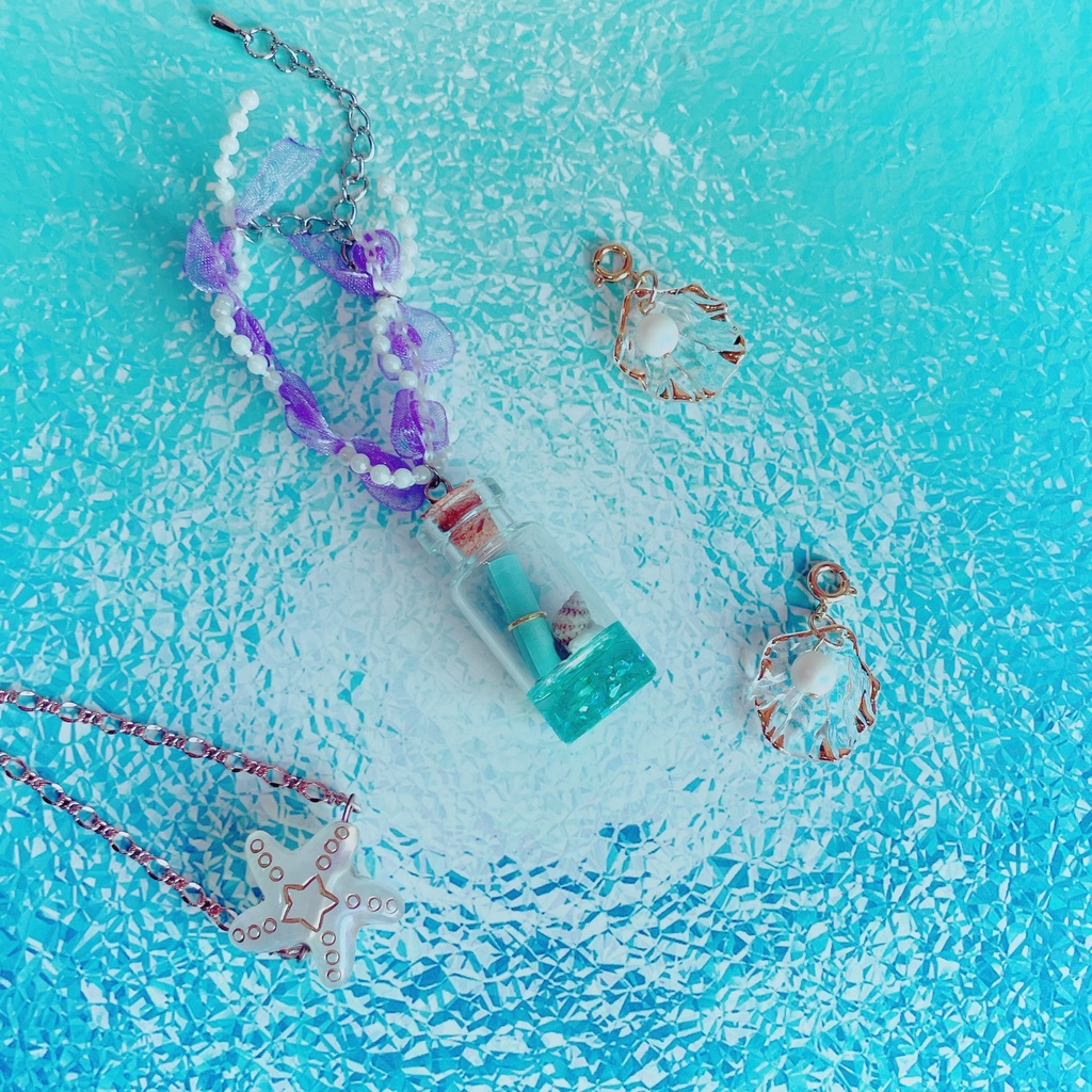 海からの便り🐚ポシェット