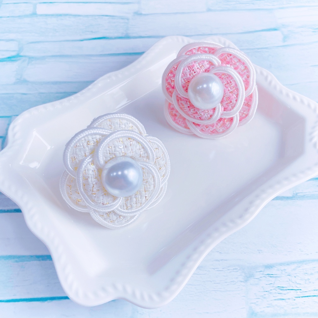 カメリアの親指隠しリング🌸