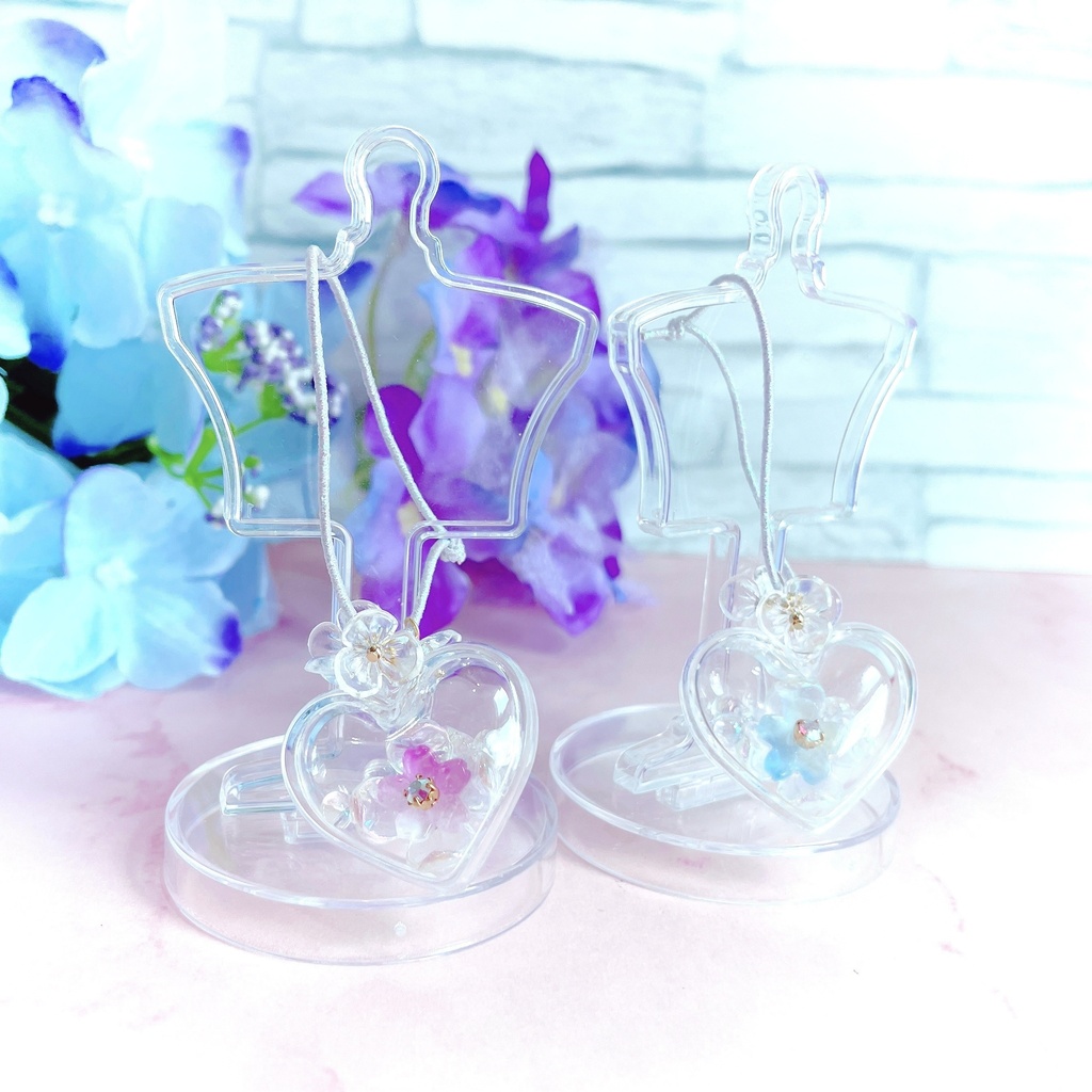 一粒紫陽花のシャカシャカポシェット