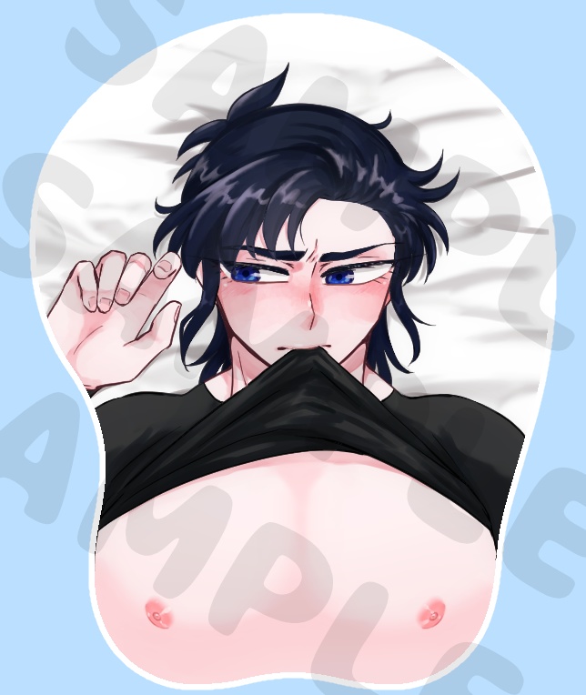 K先生のミニおっぱいマウスパッドストラップ（なまちちver）