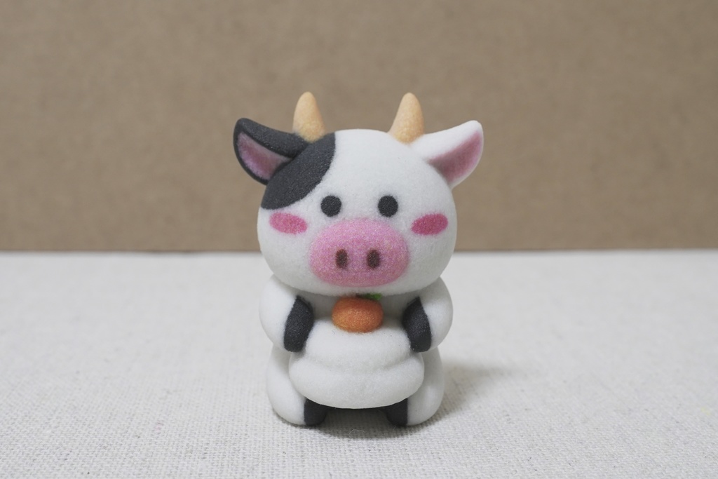 【3Dプリント品】うしさんモ~モ~もち人形【2021年干支】