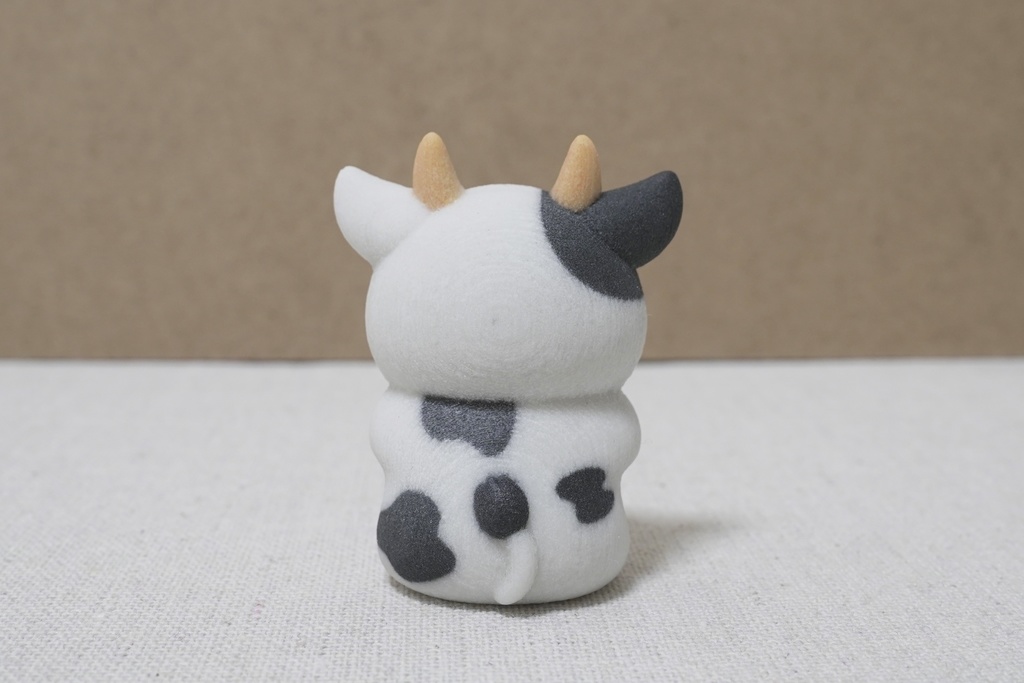 【3Dプリント品】うしさんモ~モ~もち人形【2021年干支】