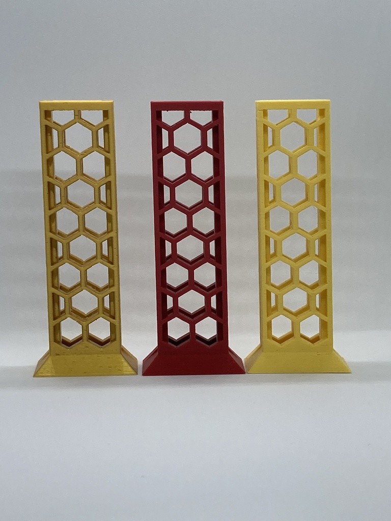 3Dプリンタで作ったミニ団扇立て