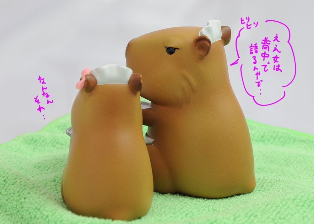 カピバラさん 「むすめ と おかん」