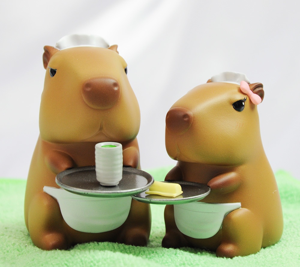 カピバラさん 「むすめ と おかん」