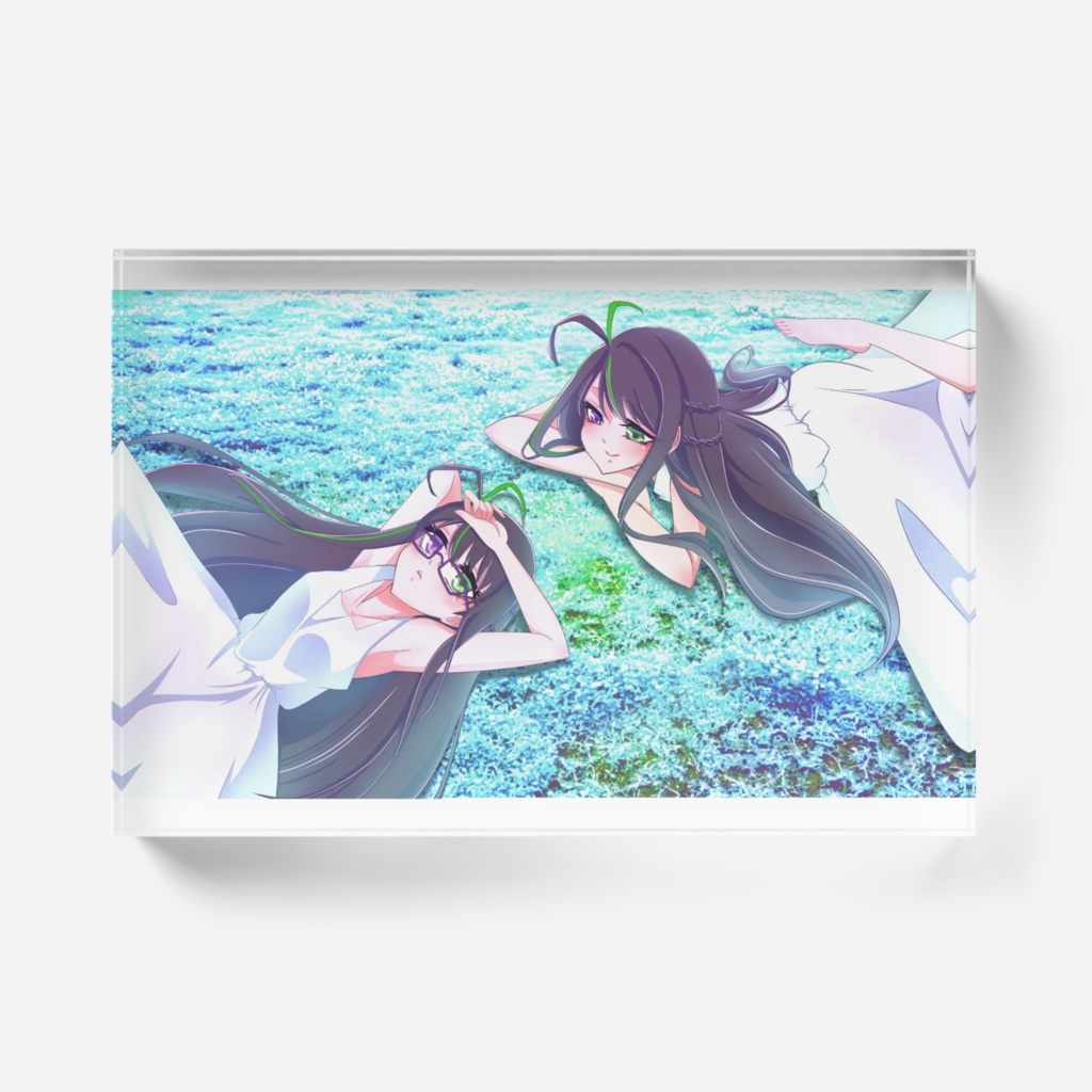 神弥識シオン 二周年記念 アクリルブロック