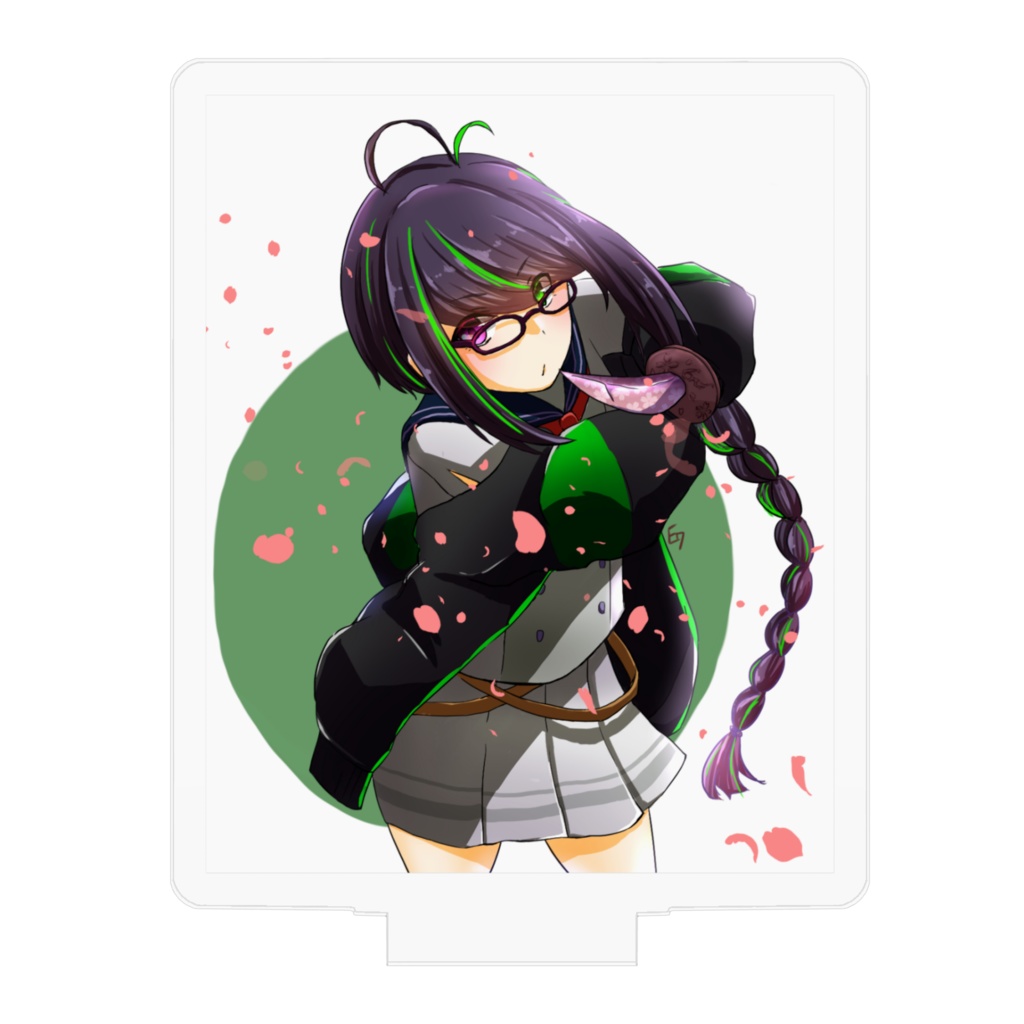 神弥識シオン 2020年4月 イラスト アクリルフィギュア