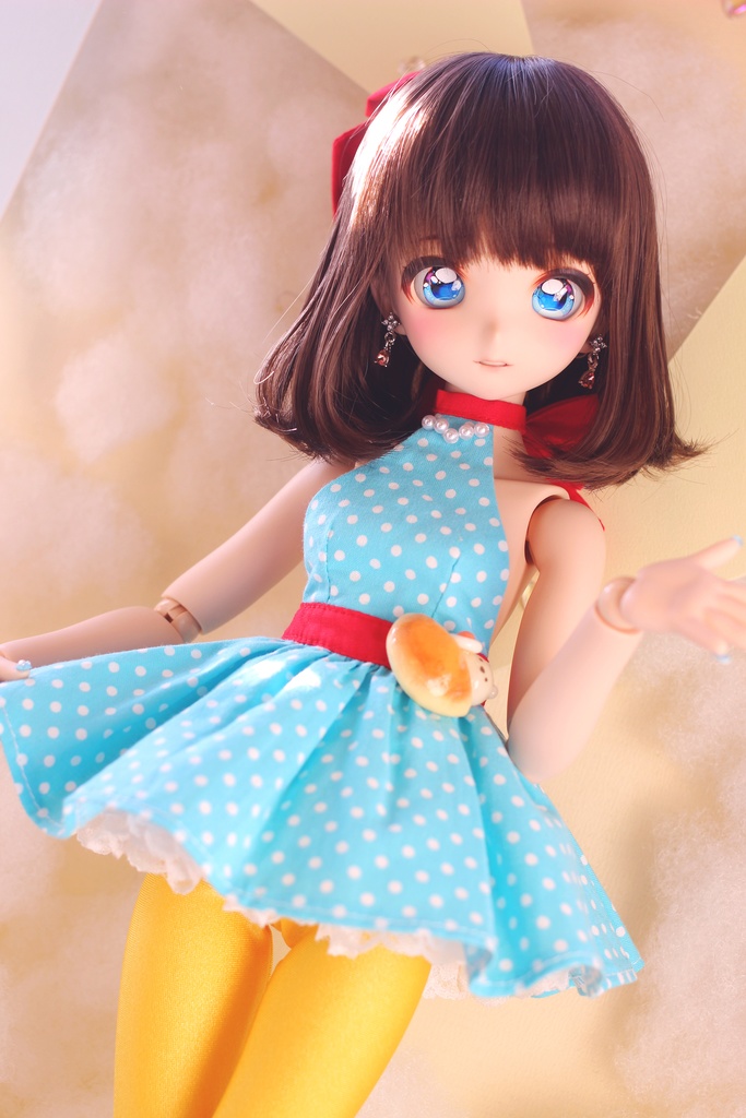 【N.ko】MDD服セット　クリームソーダ　水色