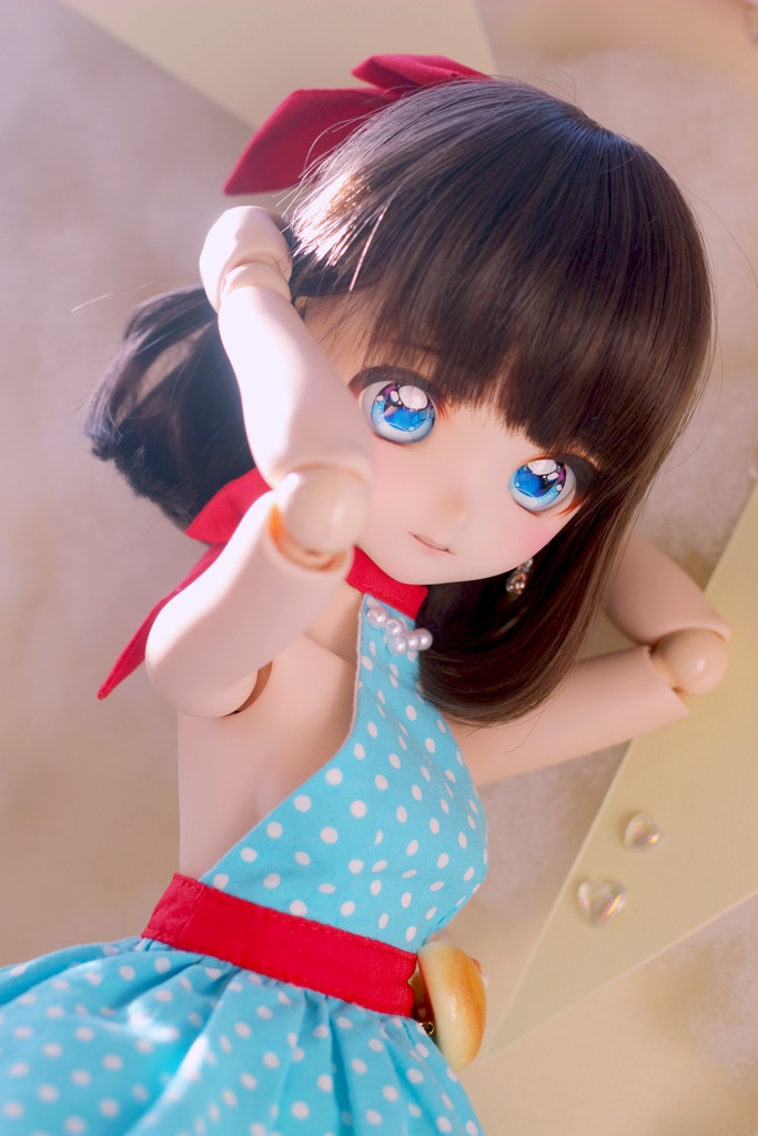 【N.ko】MDD服セット　クリームソーダ　水色