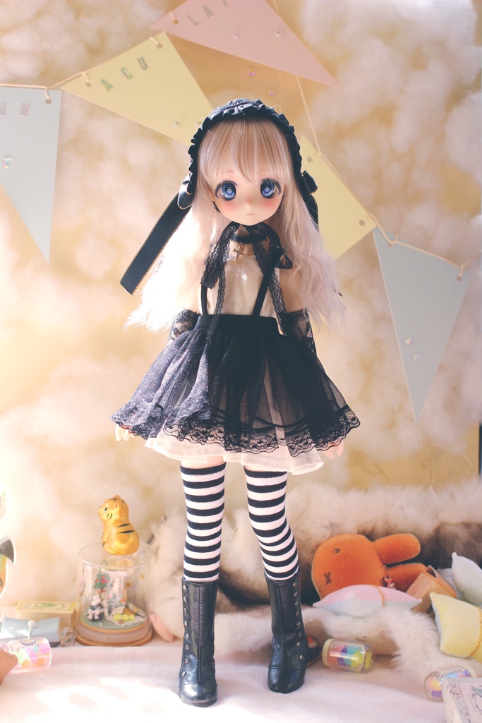 【N.ko】キュートゴッシク　MDDサイズお洋服セット