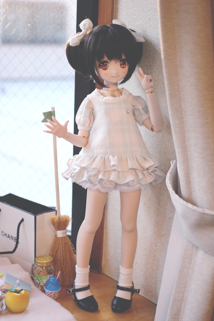 【N.ko】 昭和　ソーダアイス　MDDお洋服セット