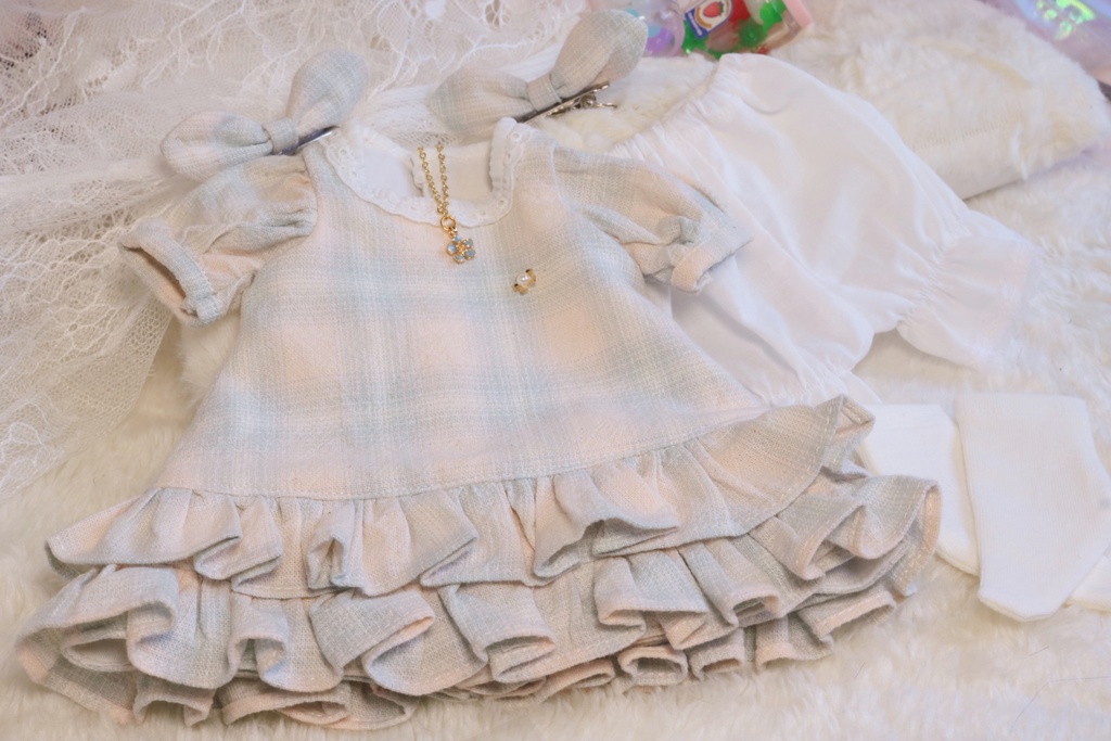 【N.ko】 昭和　ソーダアイス　MDDお洋服セット