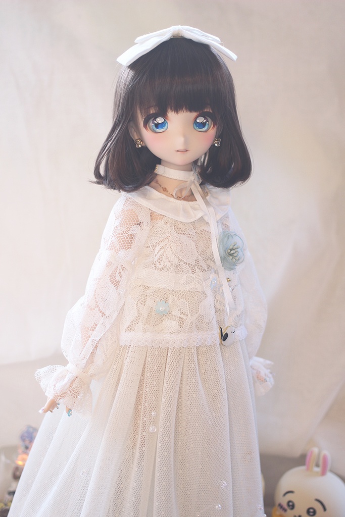 【N.ko】夢のレース　MDDサイズお洋服セット