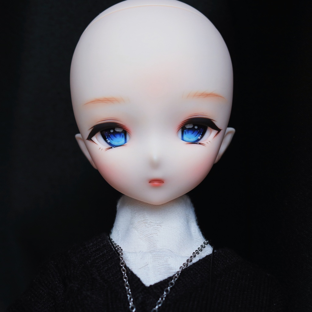 【N.ko】IMOMODOLL miko カスタムヘッド セミホワイト mdd