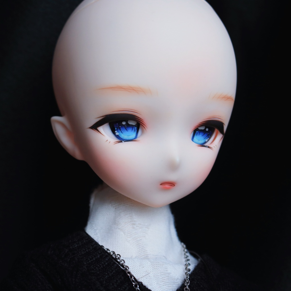 【N.ko】IMOMODOLL miko カスタムヘッド セミホワイト mdd