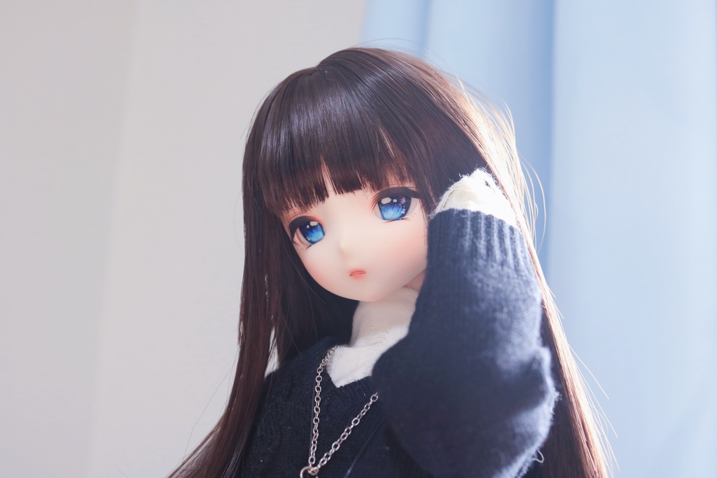 【N.ko】IMOMODOLL miko カスタムヘッド セミホワイト mdd